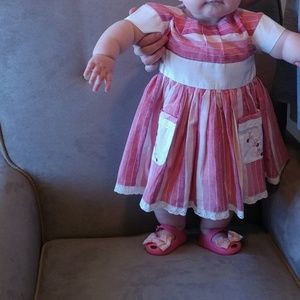 Well Dressed Wolf size 12 month. ABC 123 dress.